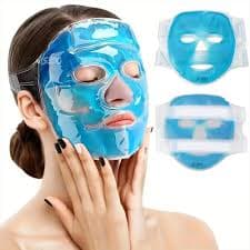  Mascarilla Facial de Gel Frío/Calor