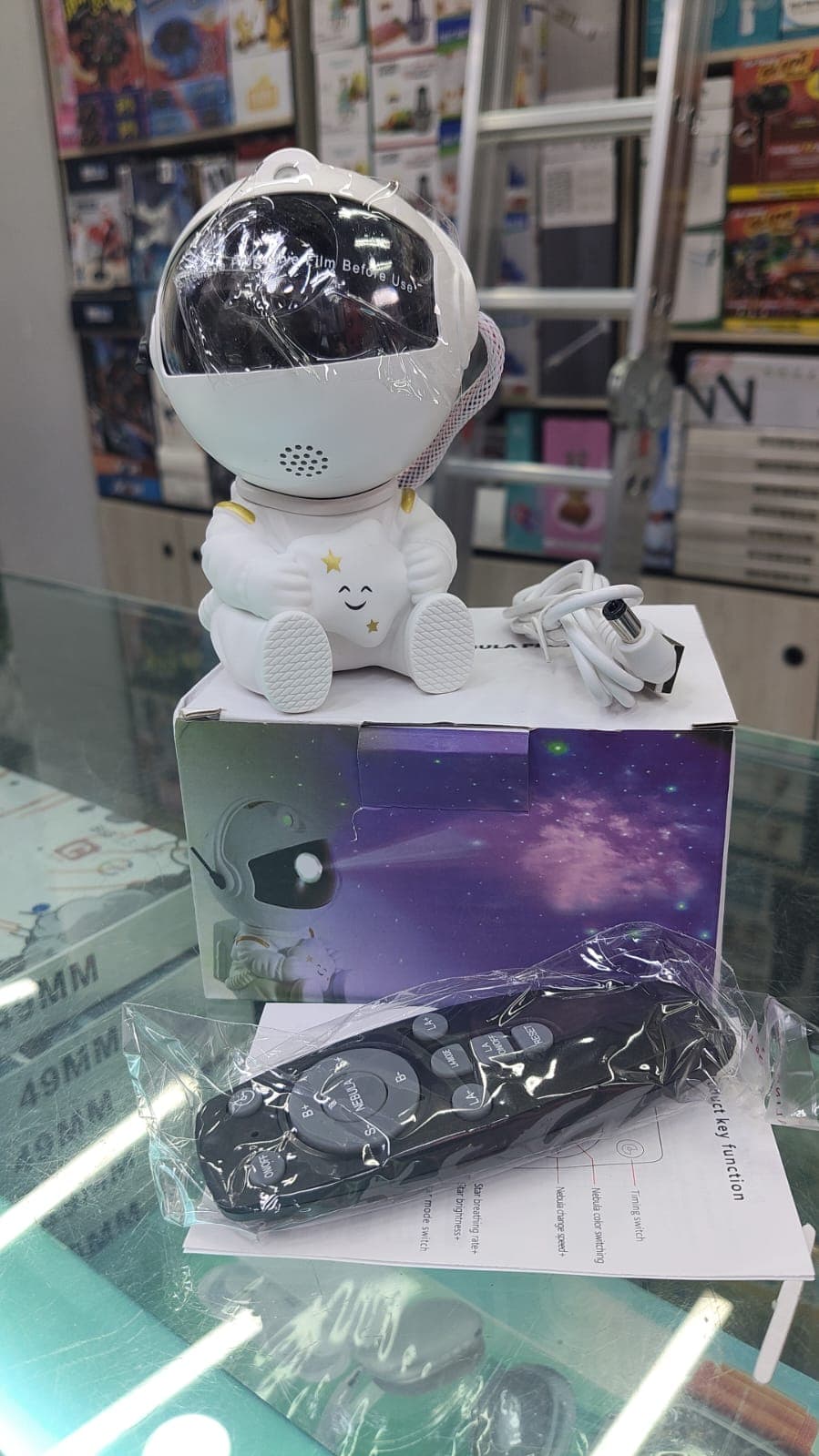 Astronauta proyector