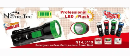 LINTERNA NANOTEC NT-L3119