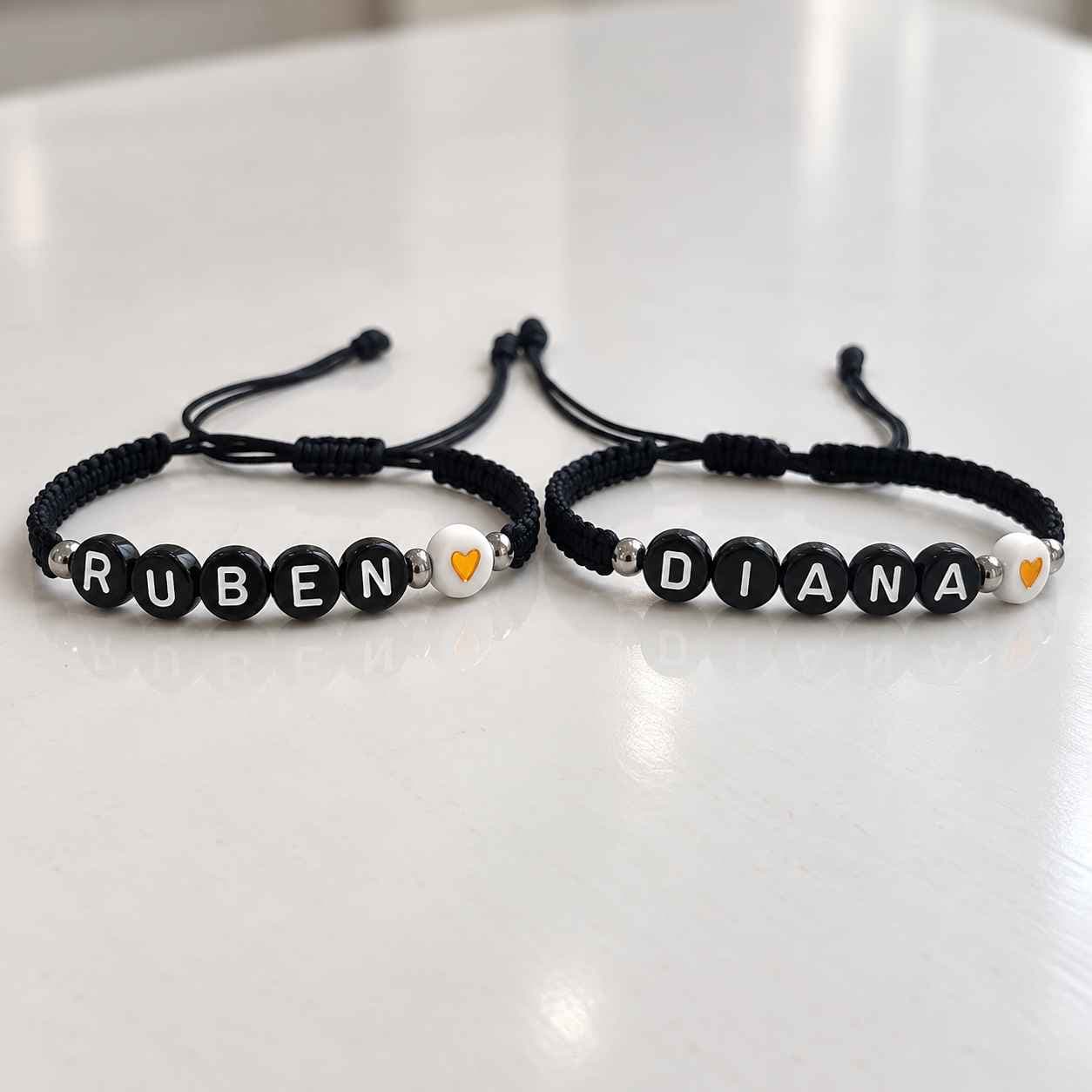 Combo x2 Manillas Personalizadas Corazon