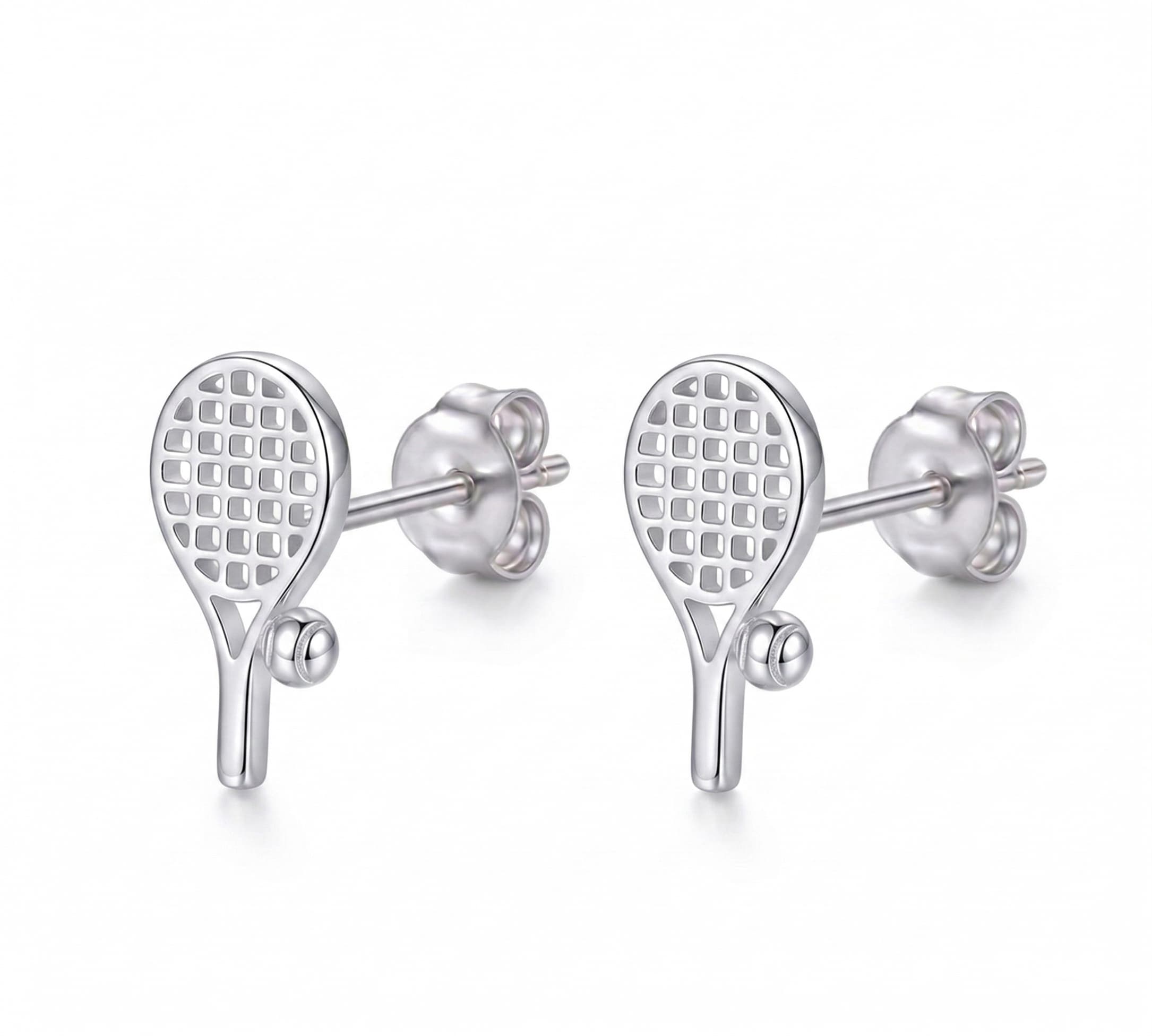 TOPO RAQUETA TENIS PLATA 925
