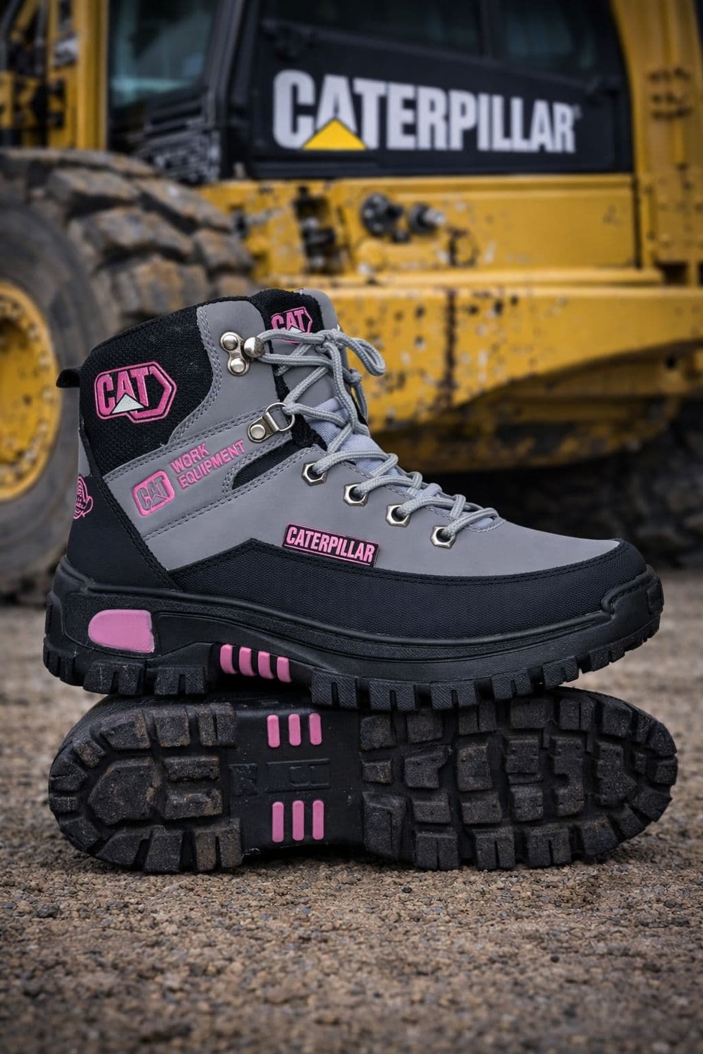Bota cat titan dama gris