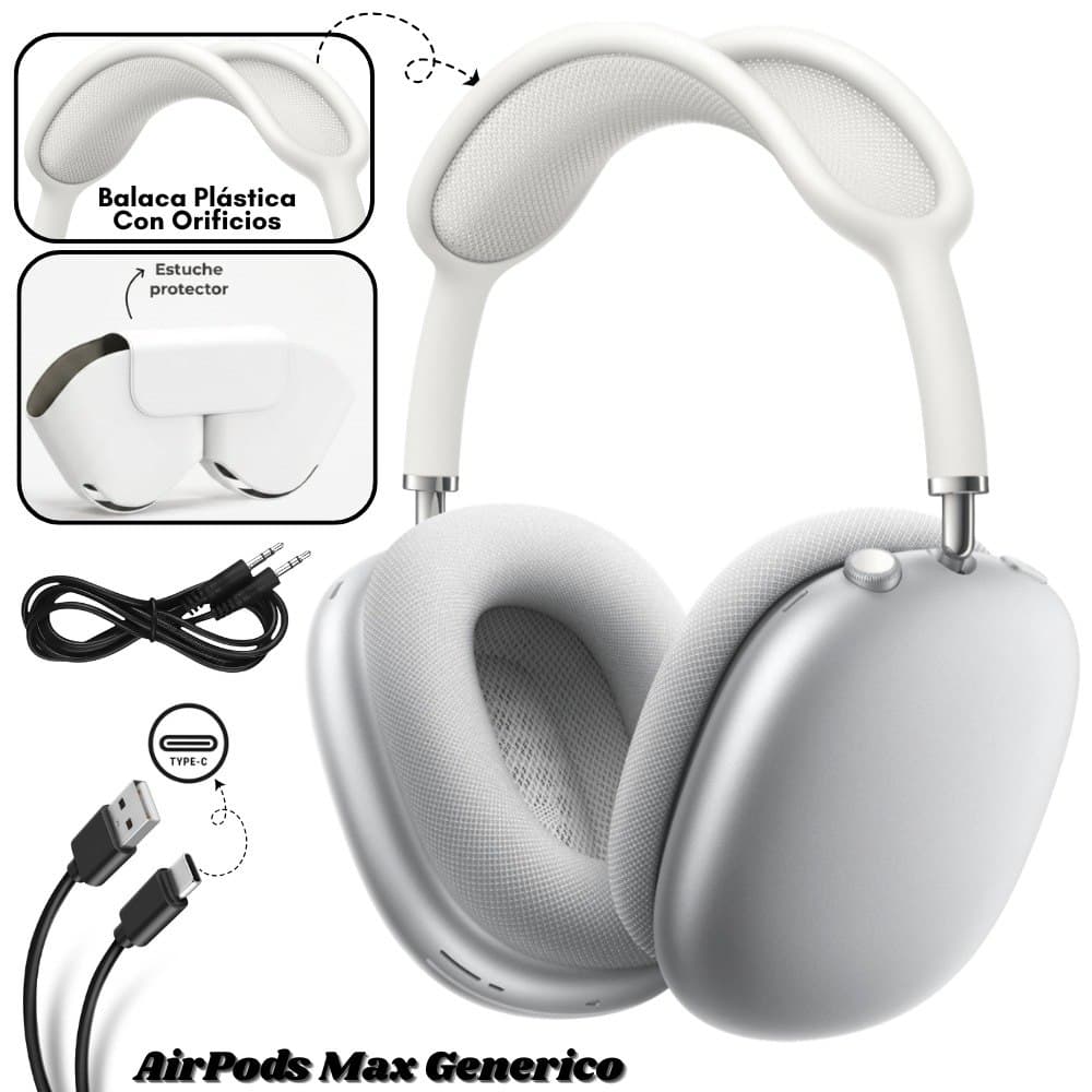 Audifono AirPods Max Generico Blanco