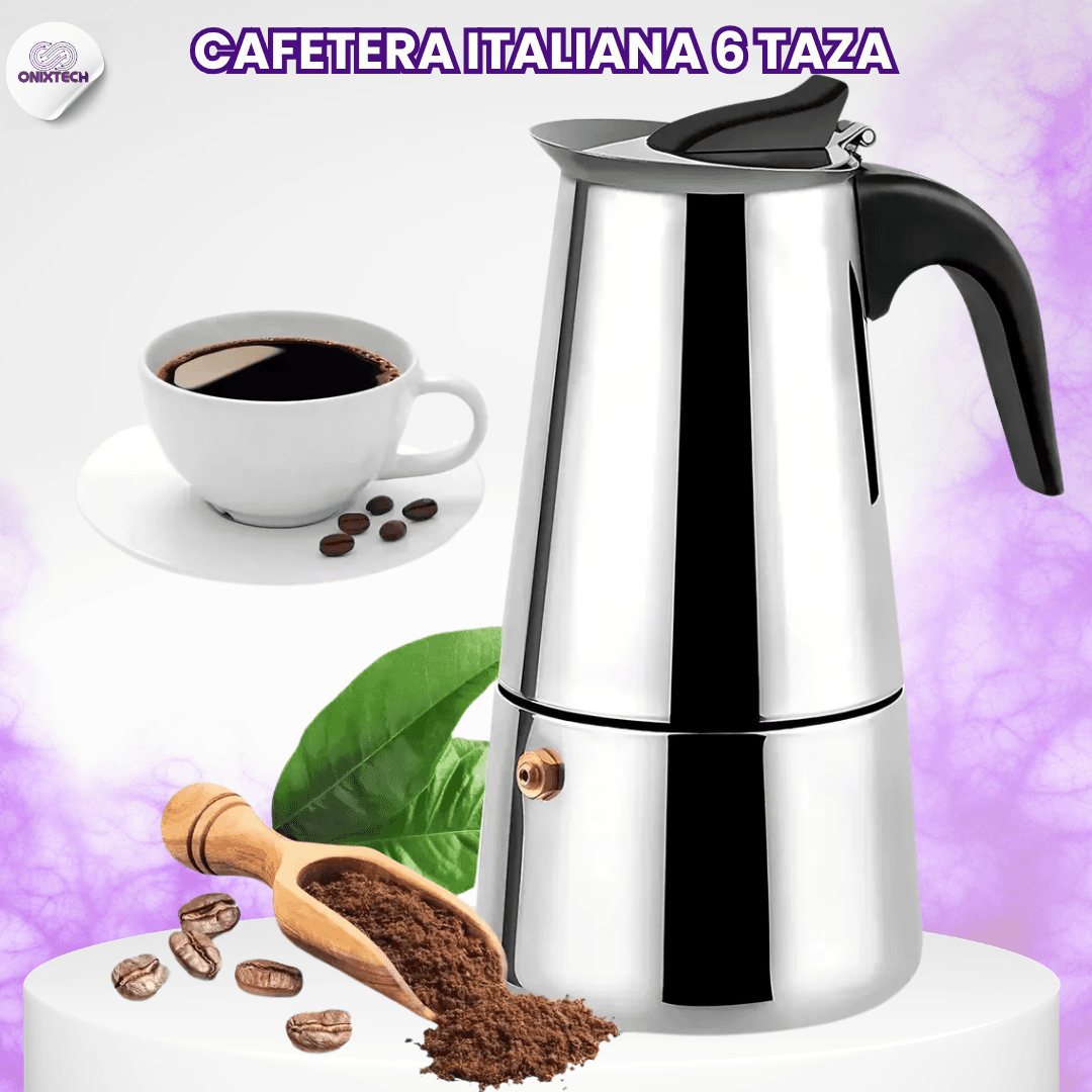 Cafetera italiana 6 taza