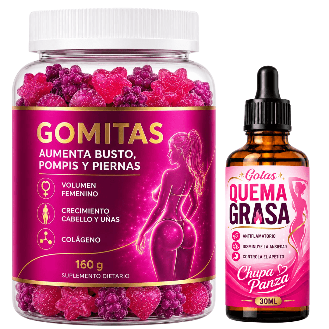 Gomas aumenta pompis+quema grasa