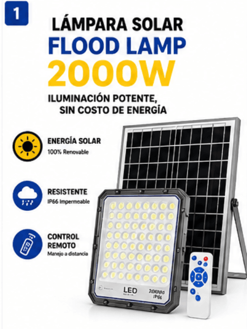  Reflector Solar LED 2000W
