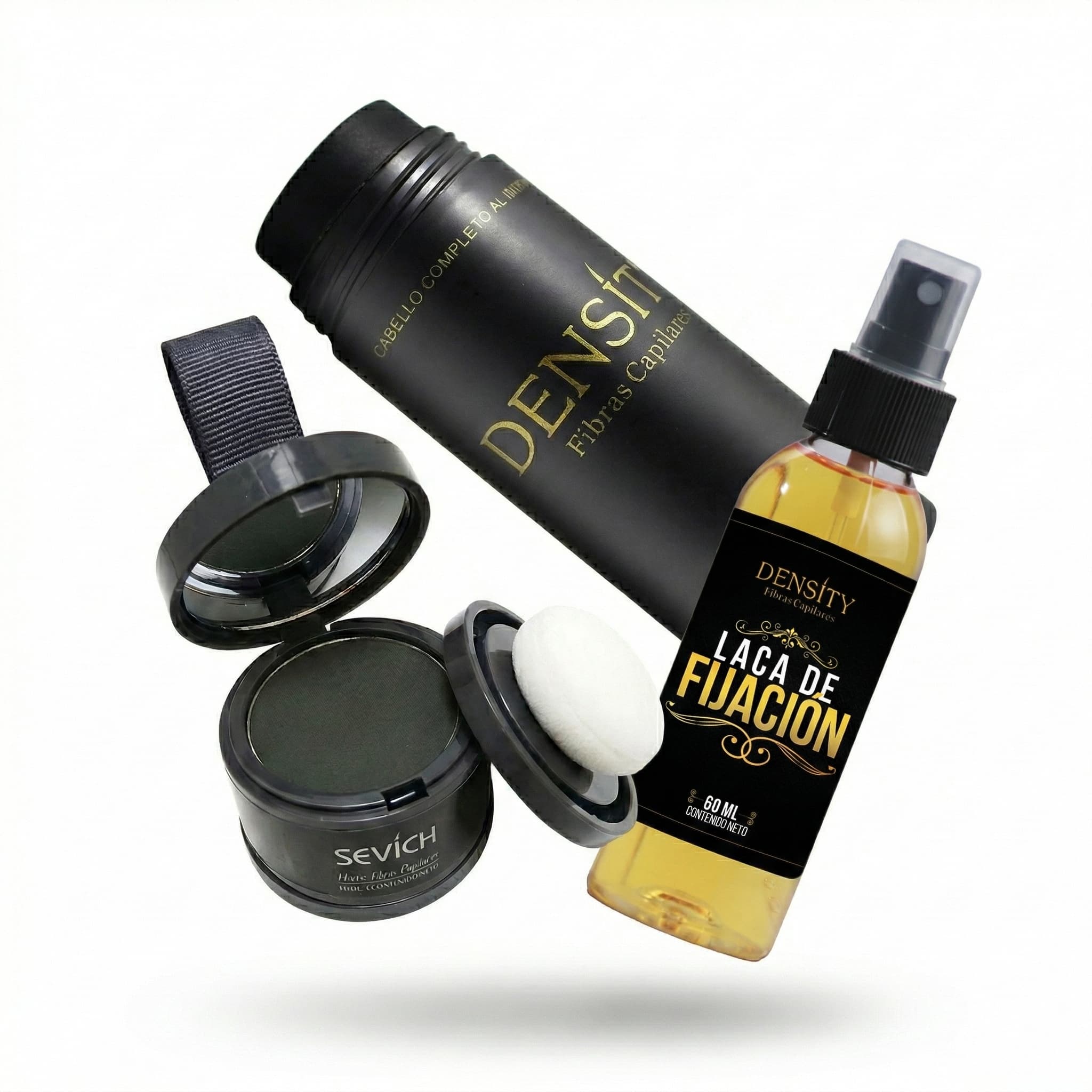  COMBO 1 ( FRASCO DE FIBRAS CAPILARES + LACA DE FIJACION + CORRECTOR DE LINEA ) Dropshipper