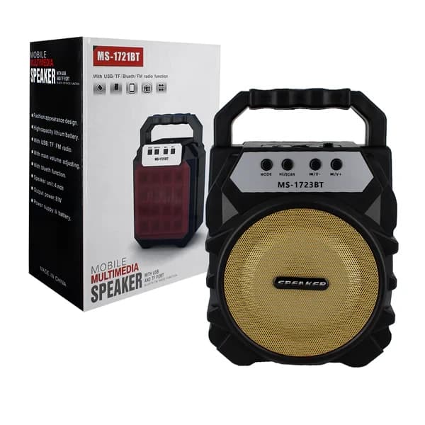 Parlante bluetooth portable con radio fm