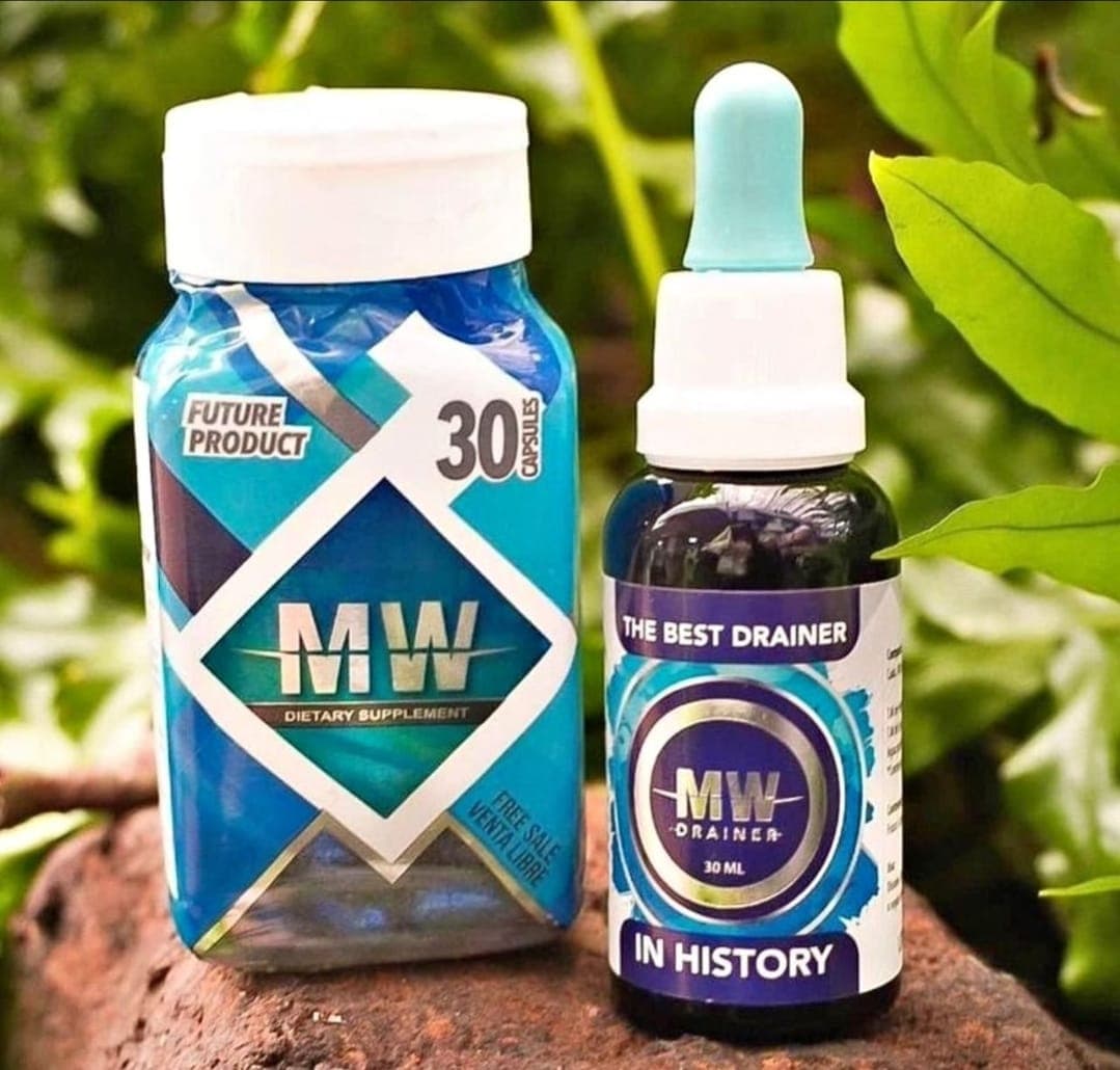 Kit mw capsulas + drenador gotas