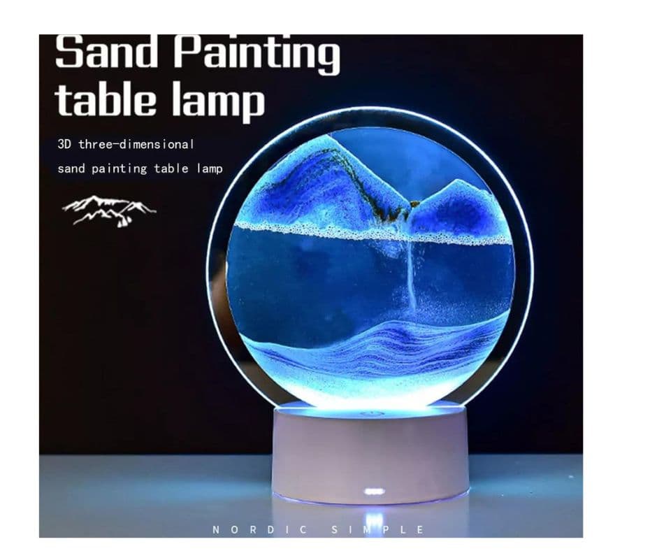 Arte De Arena En Movimiento 3D