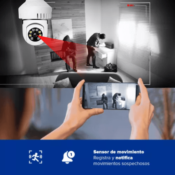 A038 CAMARA CON DETECTOR DE HUMO 