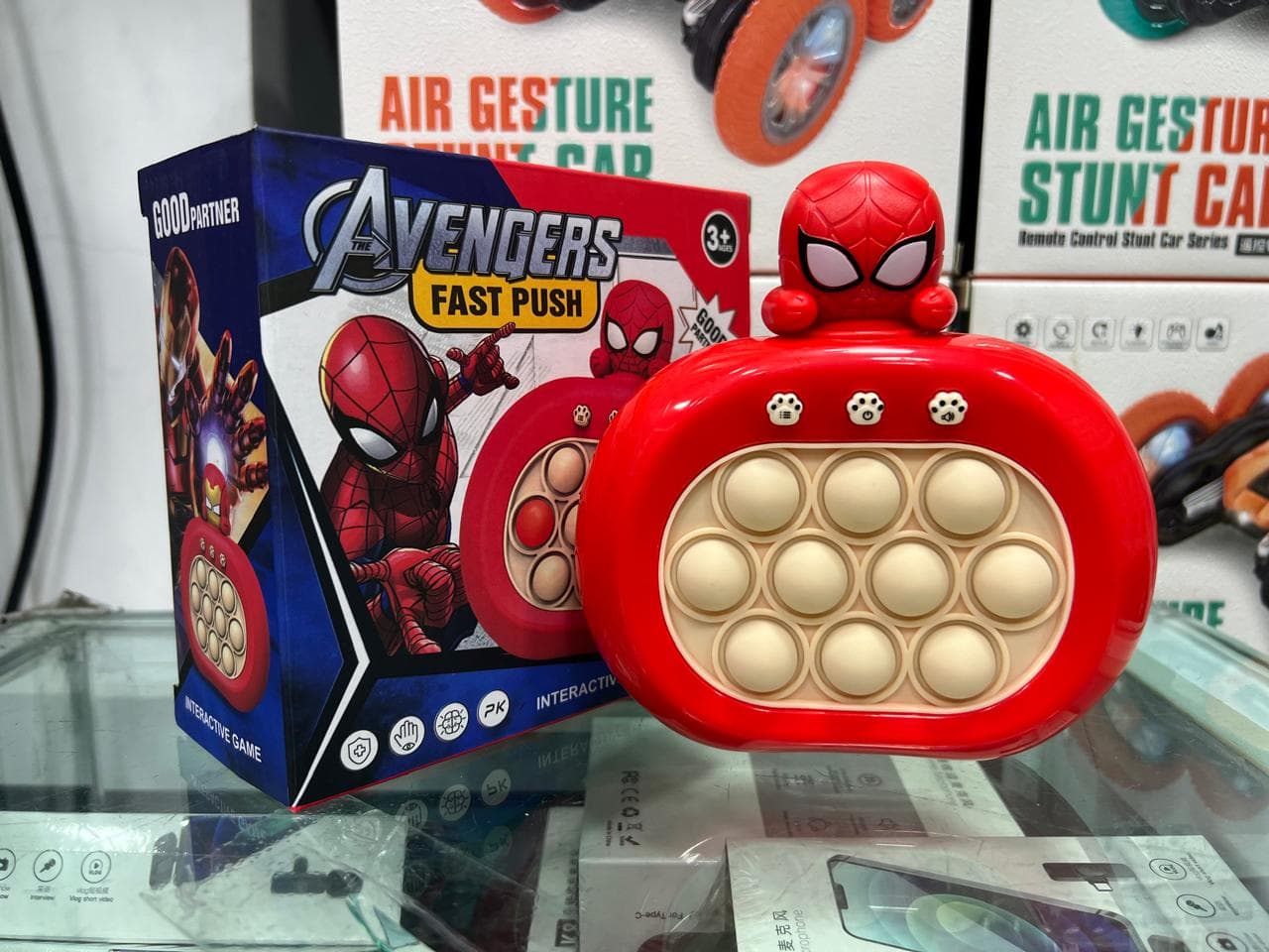 POP IT ELECTRONICO, MARVEL,MARIO,MINNIE ETC.