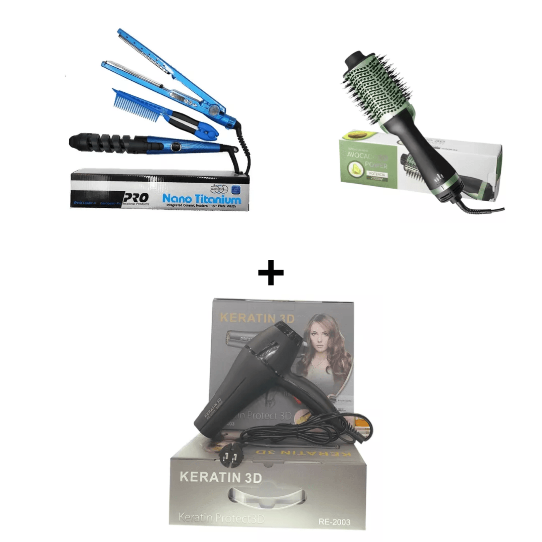 secador pelo+combonano+onestepaguacate
