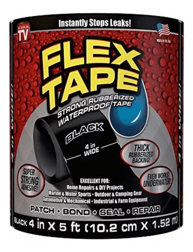 Flex Tape TFSBLKR0405 negro