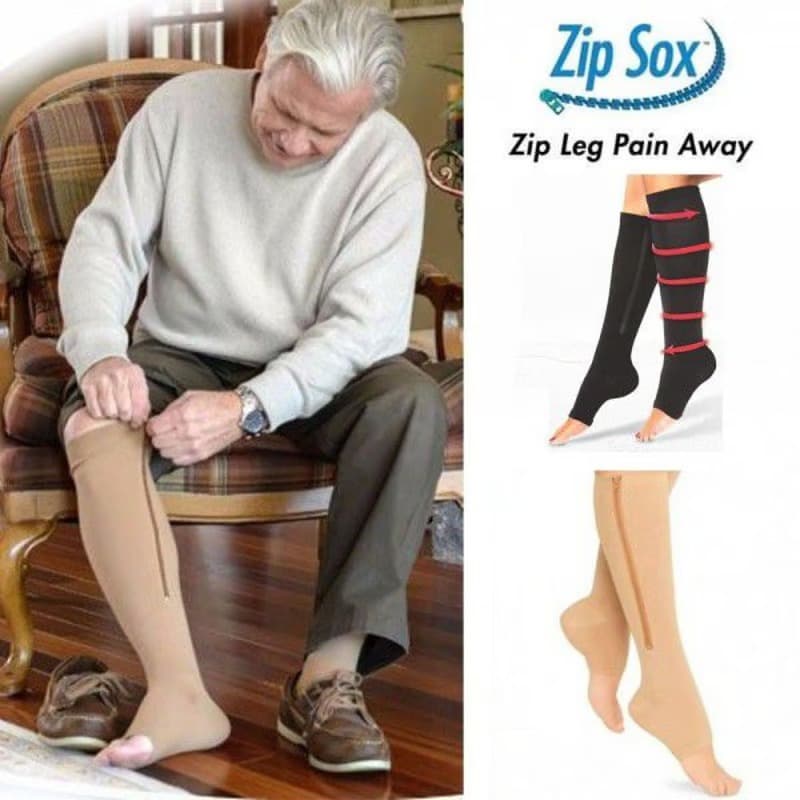 Medias De Compresión Zip Sox