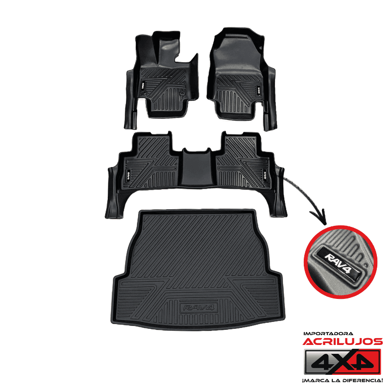 Tapetes termoformados para toyota rav4 2020-2025