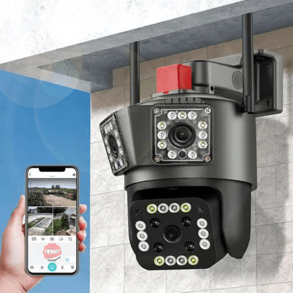 A010 CAMARA INTELIGENTE TRES LENTES WIFI