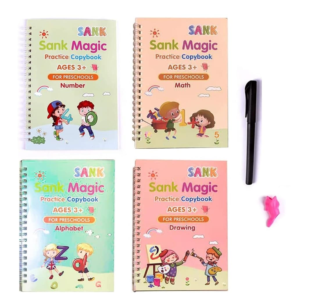 Cuaderno de práctica mágic para copiar