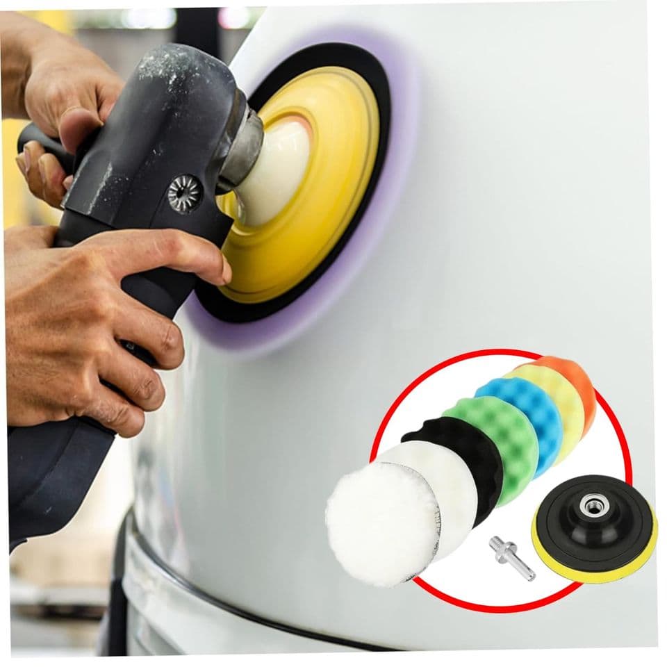 Discos Para Polichar Pomos De Pulicadora x8 Pzs 4.5¨