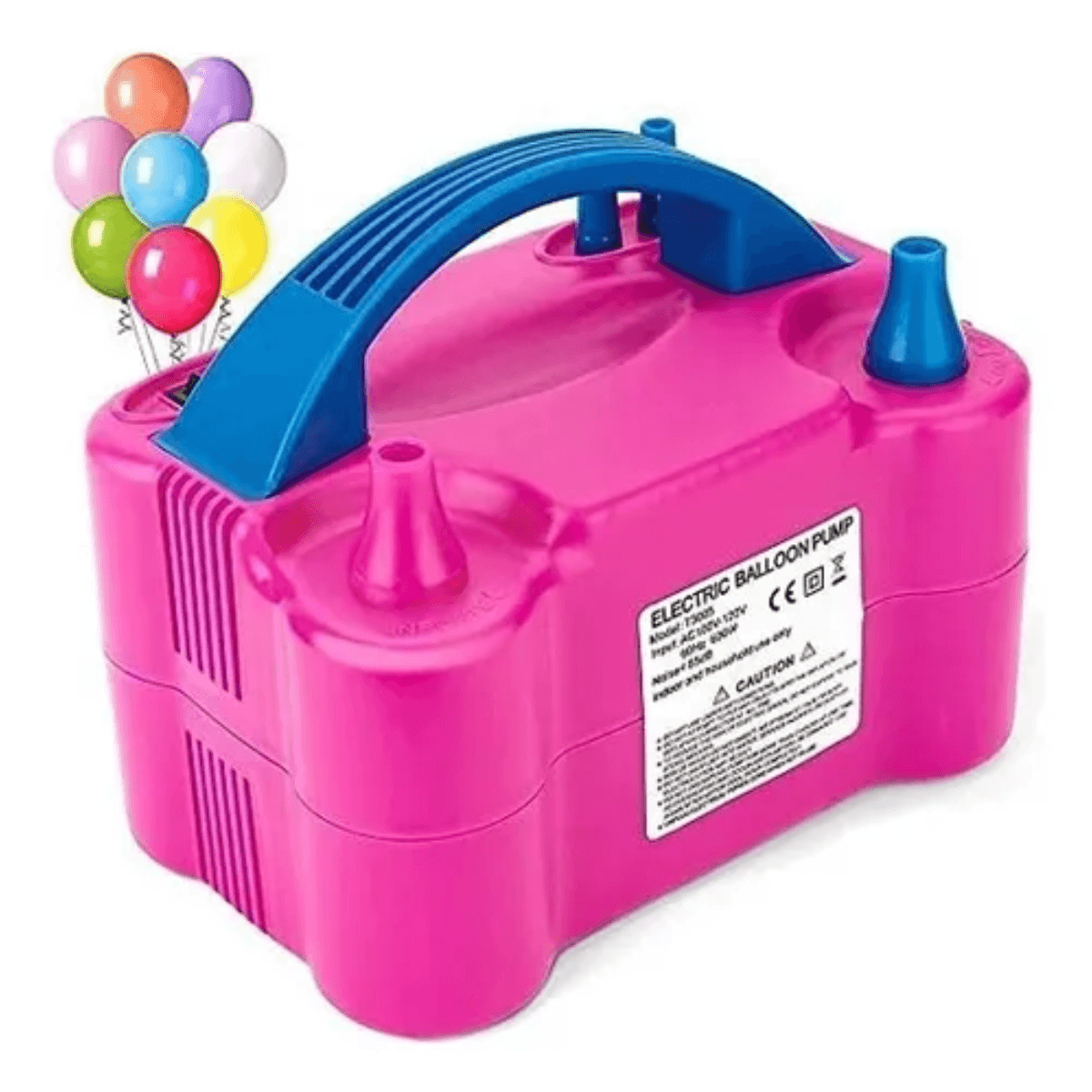 Inflador Doble De Globos, Eléctrico, P/fiestas De Cumpleaños
