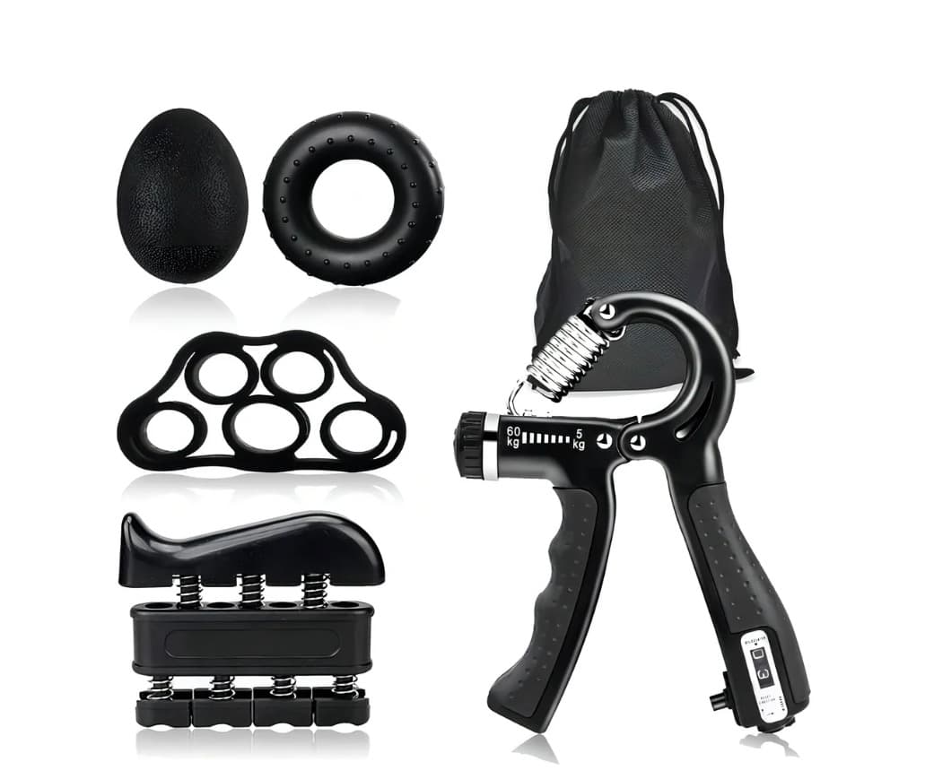 Ejercitador manual Handgrip para dedos, muñecas y antebrazos