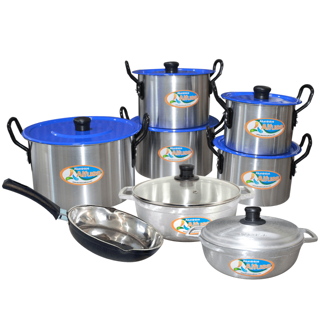 COMBO OLLAS DE LUJO AZUL