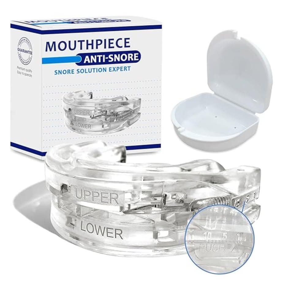 Protector Bucal Doble Anti Bruxismo Niveles Corredizos