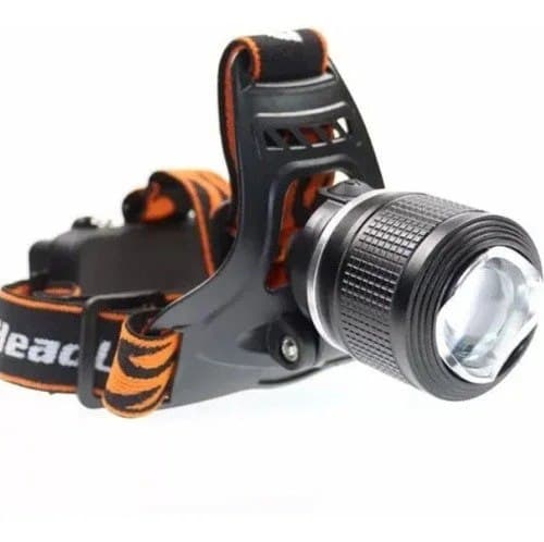 Linterna Minera Frontal Led Recargable Xq33