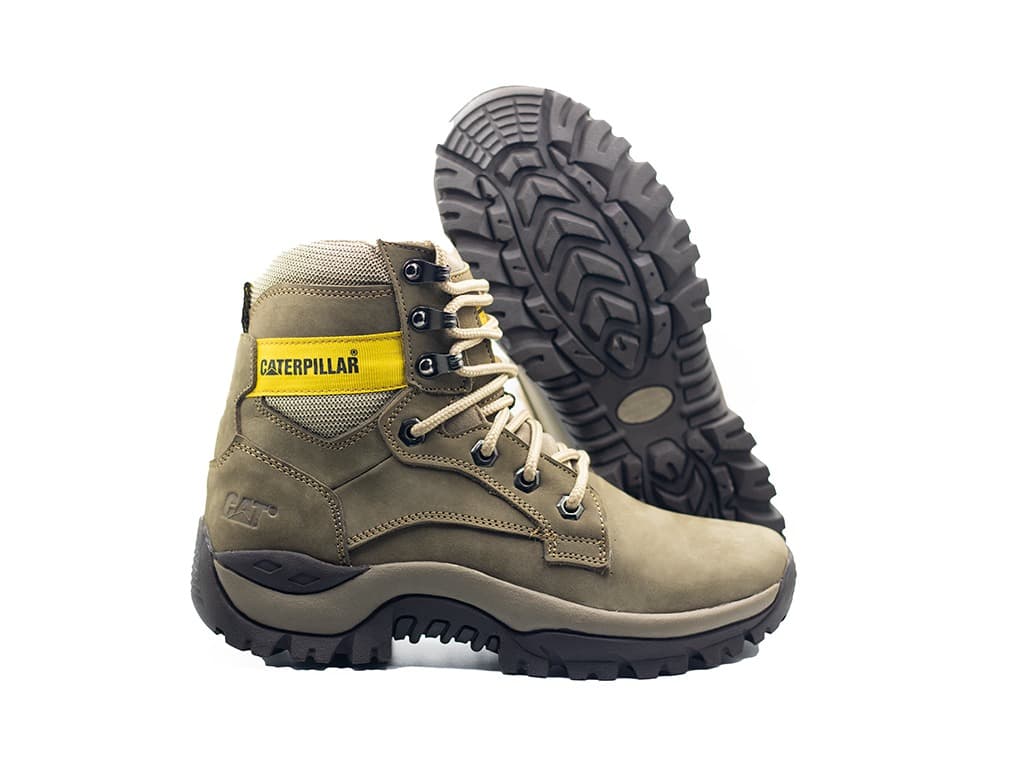  BOTAS CATERPILLAR 016 EN CUERO ( SIN PUNTERA )