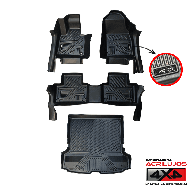 TAPETES 5D VOLVO XC90 2017-2025
