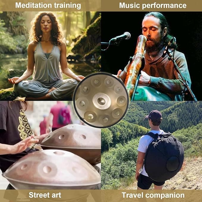 Handpan profesional acero nitrogenado