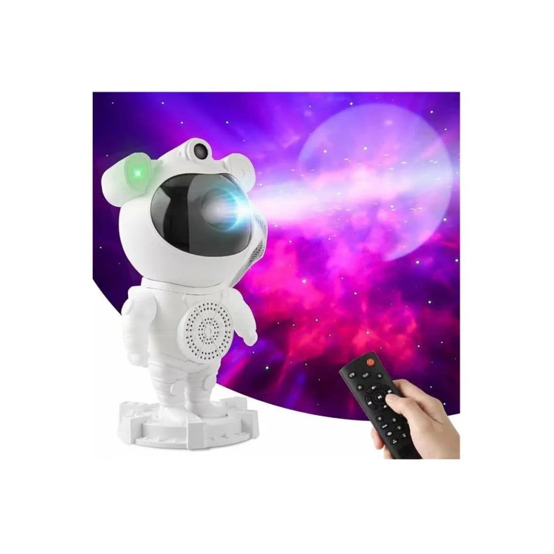 Proyector Astronauta Parlante Luces blan