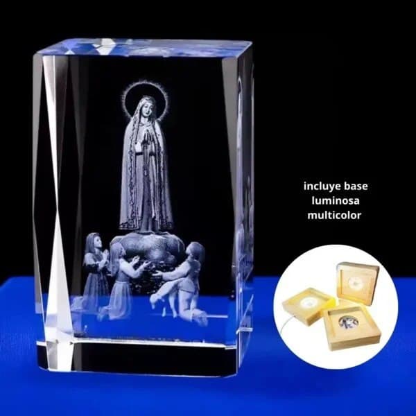 Lampara Cubo Fatima con Niños