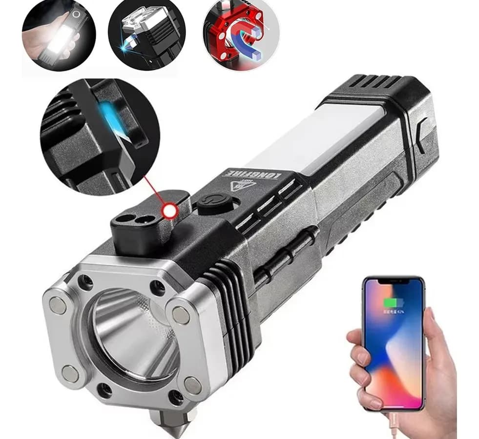 Linterna Led 3w Portatil Multifuncional
