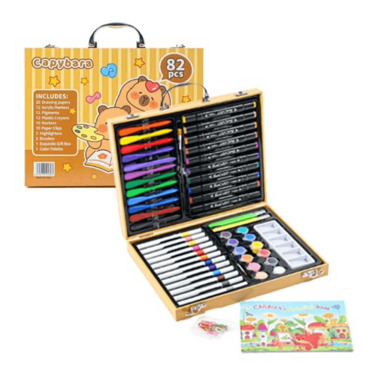  SET DE ARTE kapibara 82PCS