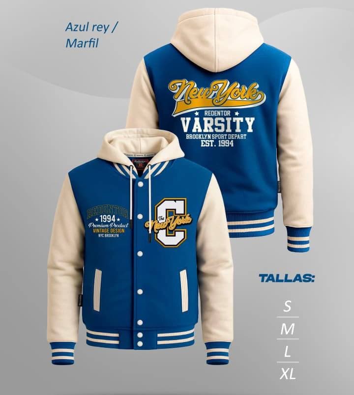 Chaqueta Beisbolera capotera ENERGY