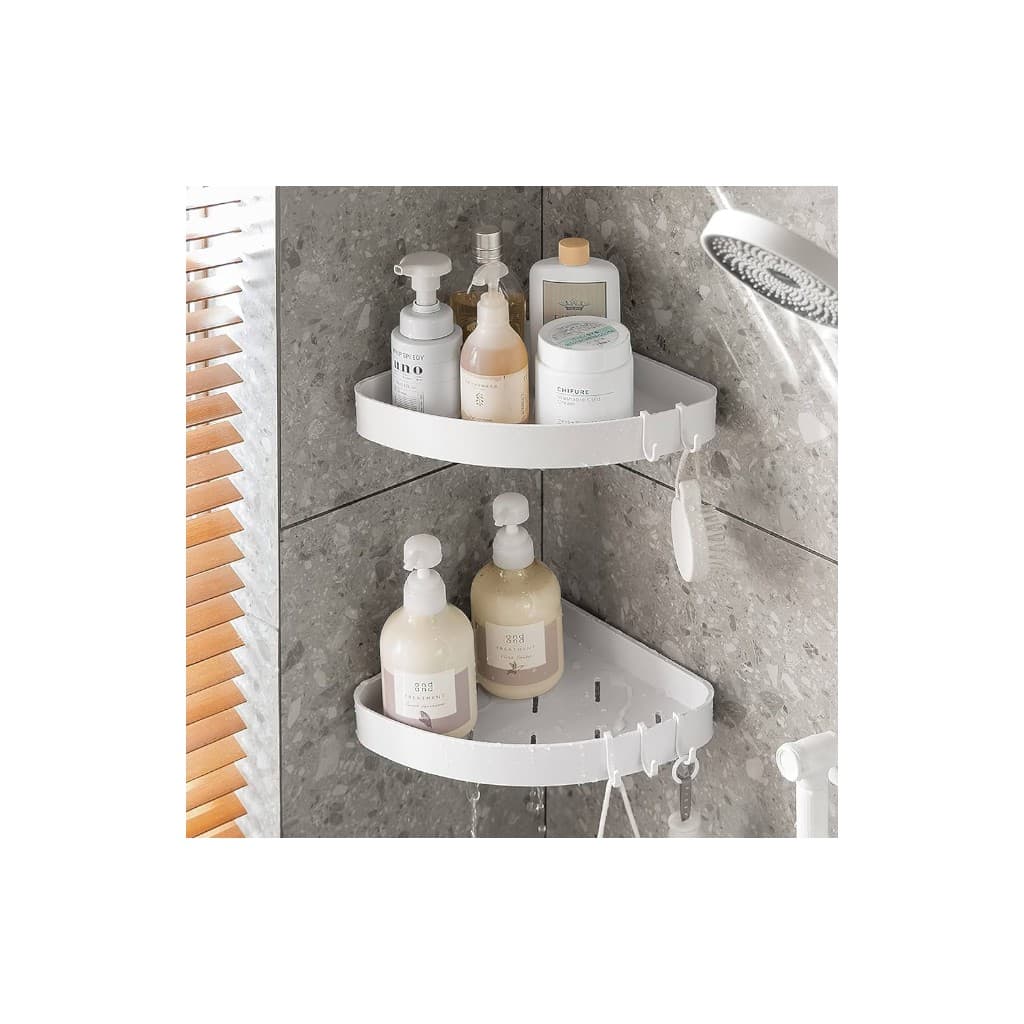 Organizador de baño esquinero