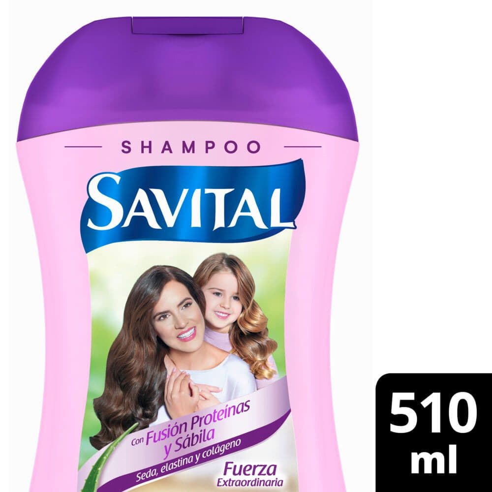 Shampoo Savital Fusión Proteínas 510 Ml