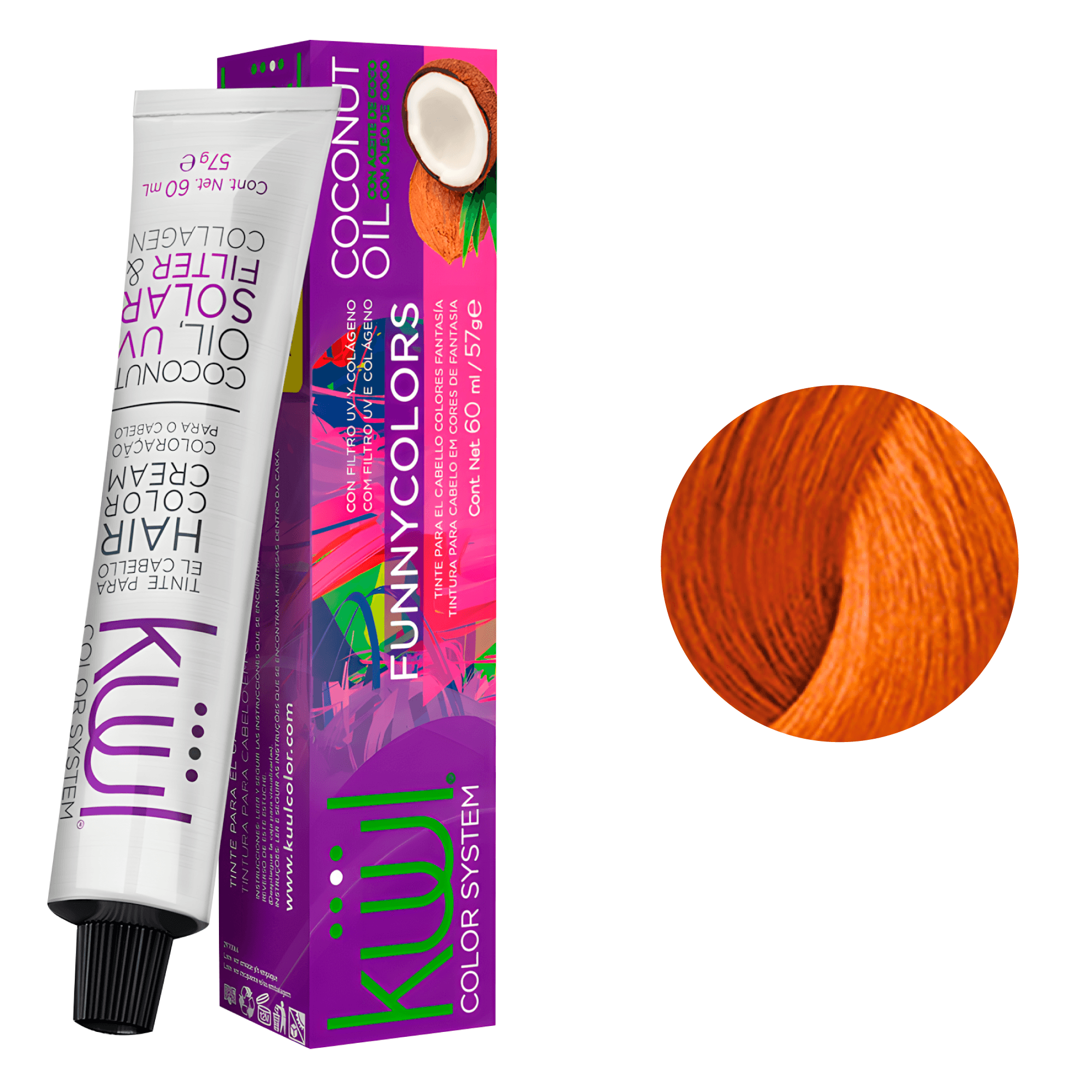 TINT. KUUL FUNNY NARANJA
