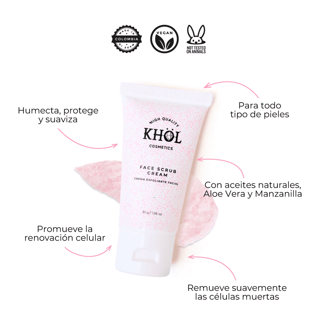 Crema exfoliante khol*30ml