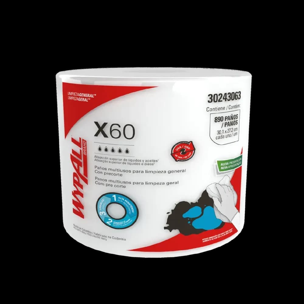 TOALLA WYPALL*890 ROLLO JUMBO