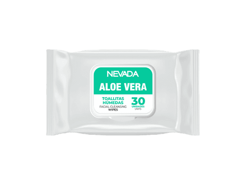 TOALLITA DESMAQ.NEVADA *30 ALOE VER