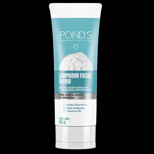 Limpiador facial diario ponds en espuma 50g