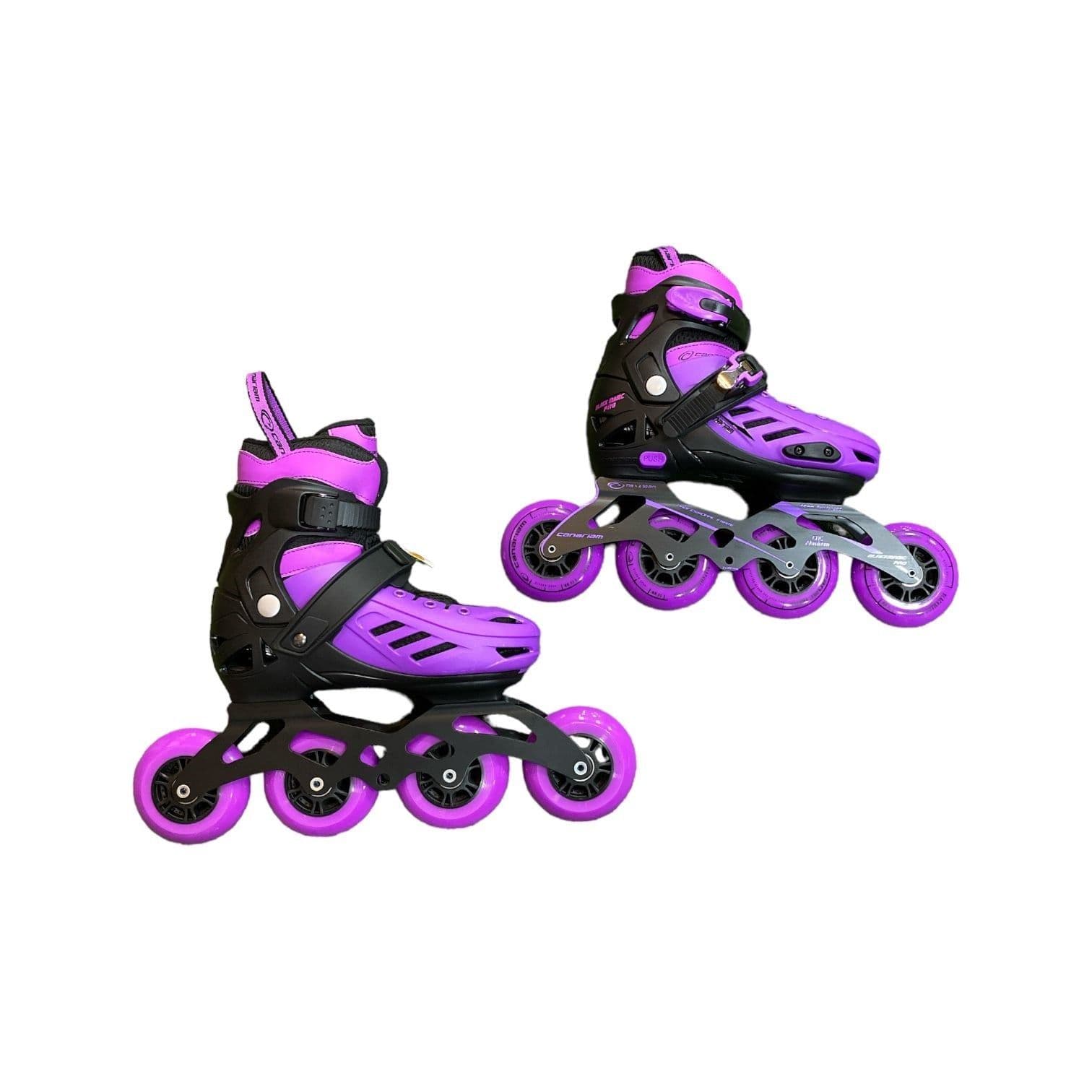 Patines Canariam Black Magic Morado 90mm