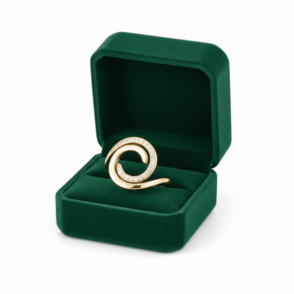 Anillo Dorado Talla 8