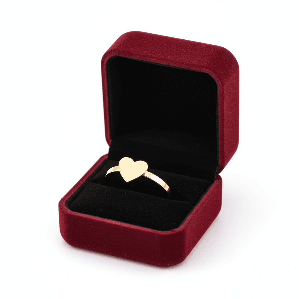 Anillo Corazon Talla 7