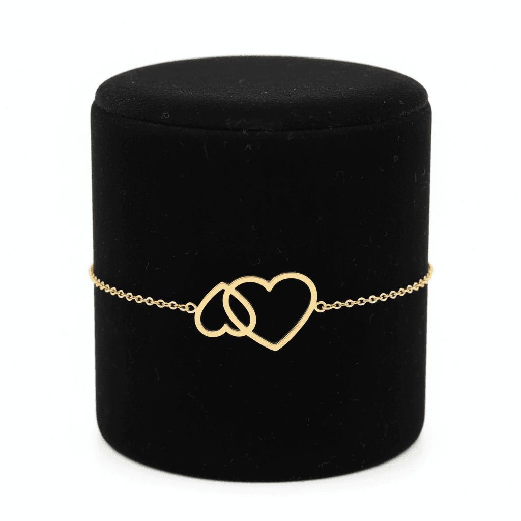 Pulsera Con Colgante De Corazon
