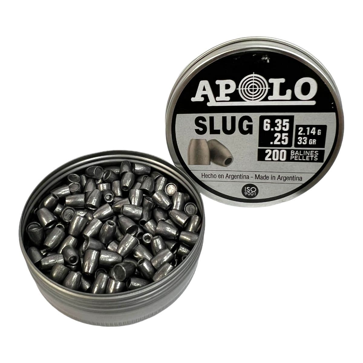 Diabolo Apolo Slug  6.35mm 33GR