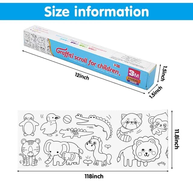 Combo 2 Rollo de Papel de dibujo