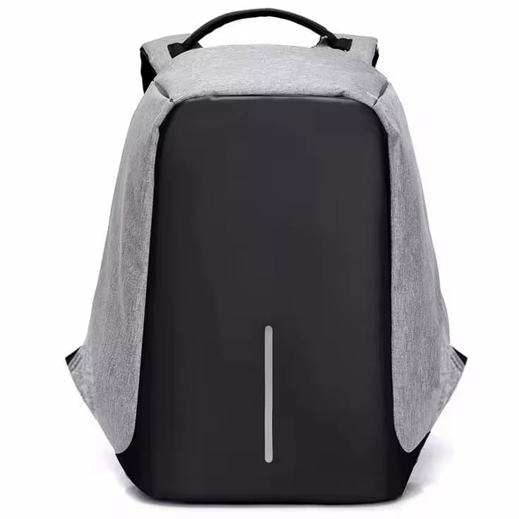 Morral antirrobo impermeable color Gris